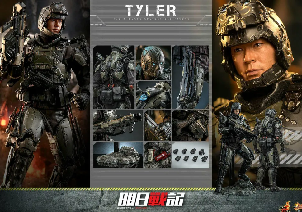 Warriors of Future (2022) - Tyler 1/6th Scale Hot Toys Action Figure