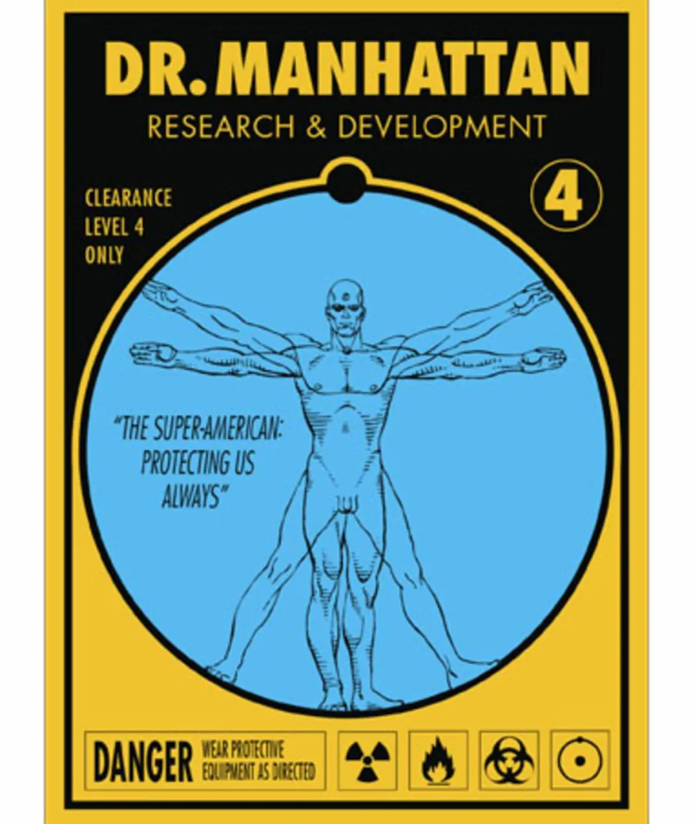 Watchmen - Dr Manhattan Wall Scroll