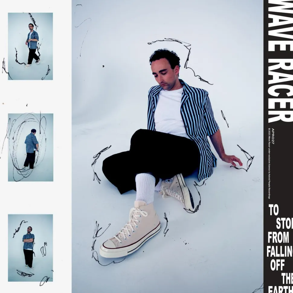 Wave Racer - To Stop From Falling Off The Earth LP Vinyl Record (Blue Coloured Vinyl)