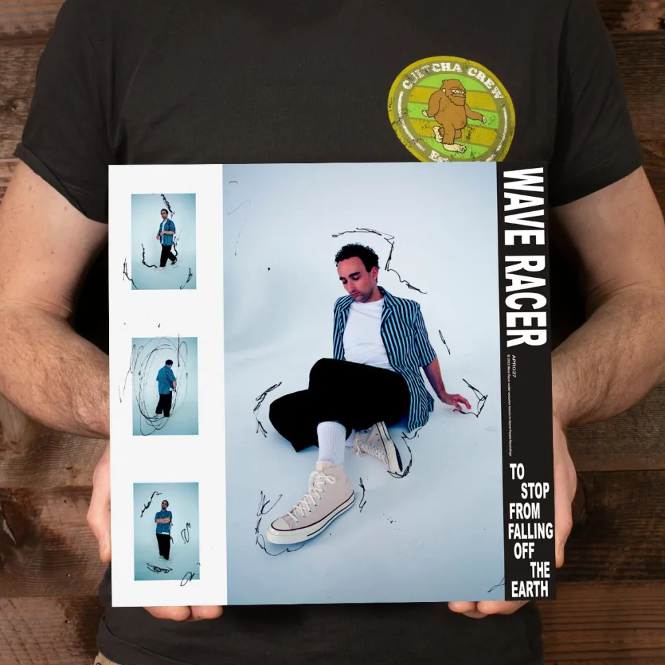 Wave Racer - To Stop From Falling Off The Earth LP Vinyl Record (Blue Coloured Vinyl)