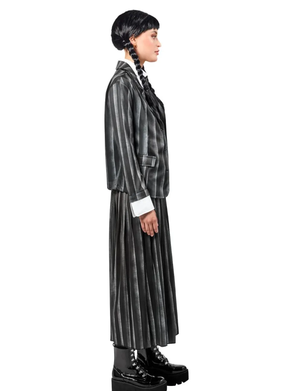 Wednesday (2022) - Nevermore Academy Black Uniform Deluxe Women's Adult Costume