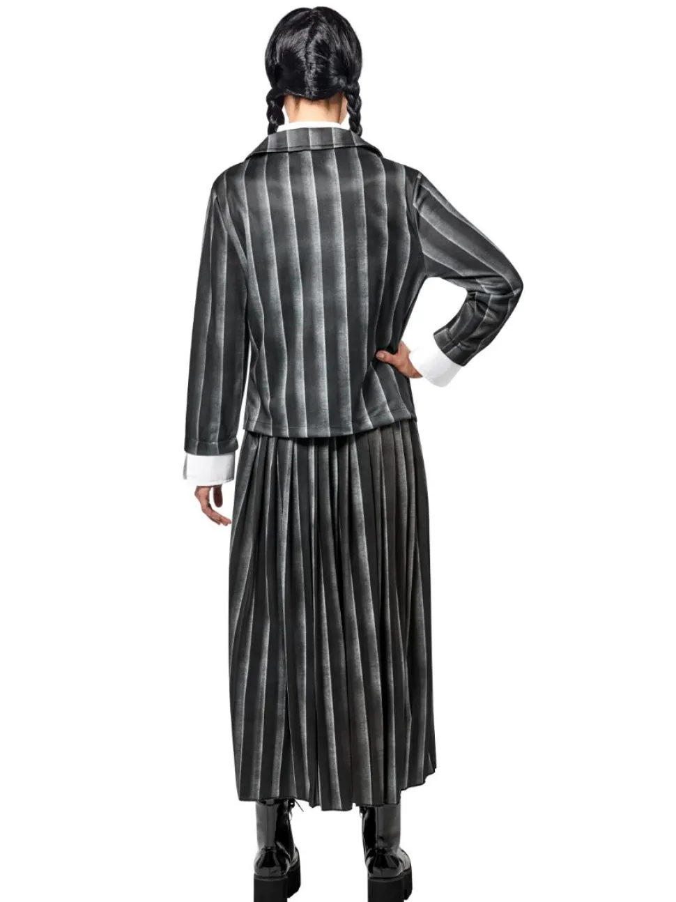Wednesday (2022) - Nevermore Academy Black Uniform Deluxe Women's Adult Costume