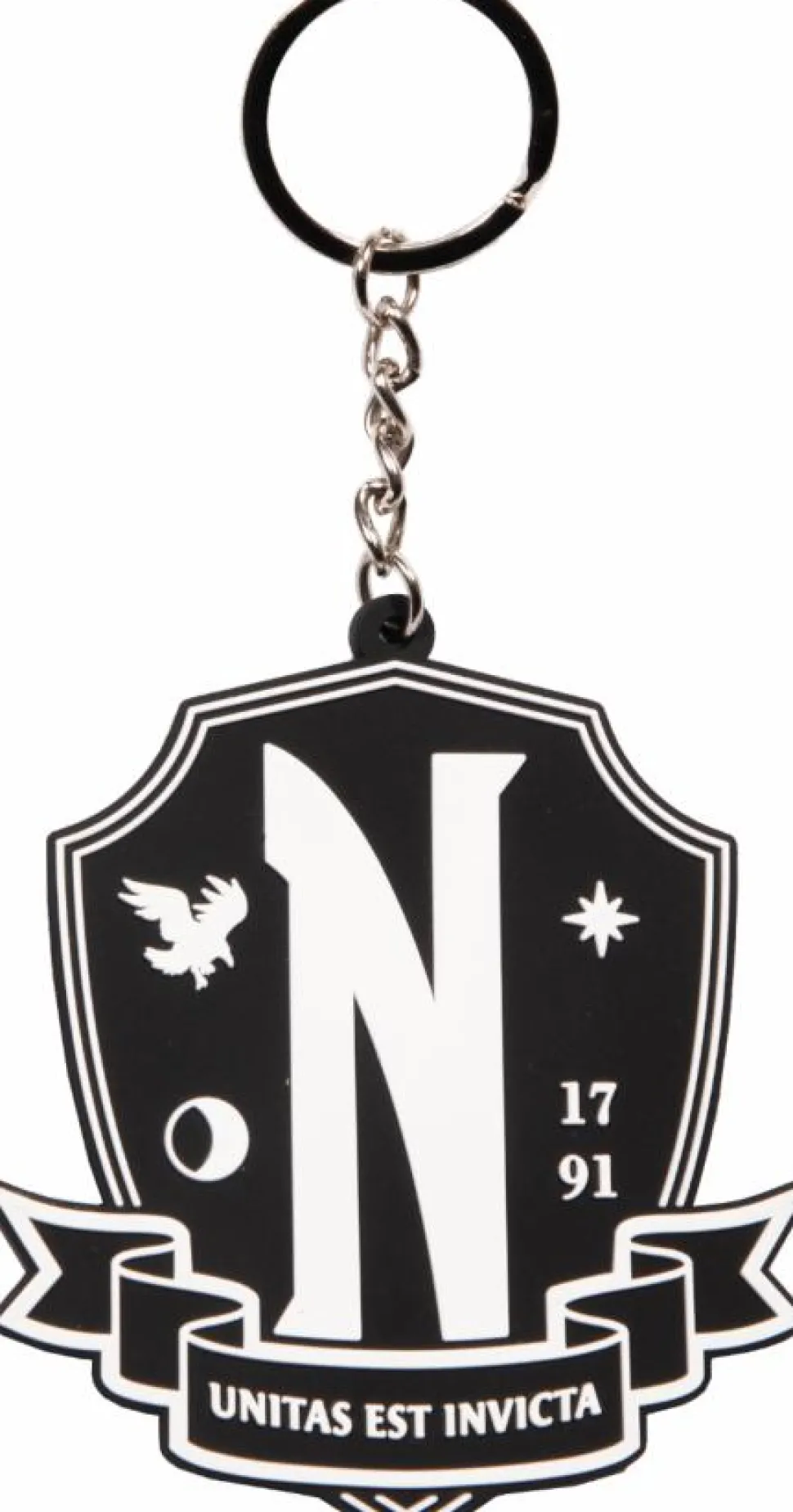Wednesday (2022) - Nevermore Crest Keychain