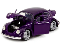 Wednesday (2022) - Wednesday Addams & Thing with Volkswagon Beetle Hollywood Rides 1/24th Scale Die-Cast Vehicle Replica