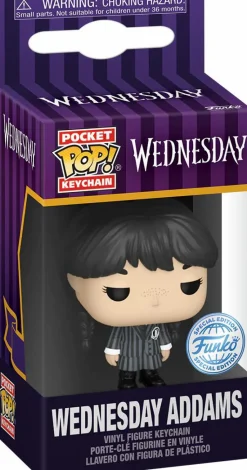 Wednesday (2022) - Wednesday Addams Pocket Pop! Keychain