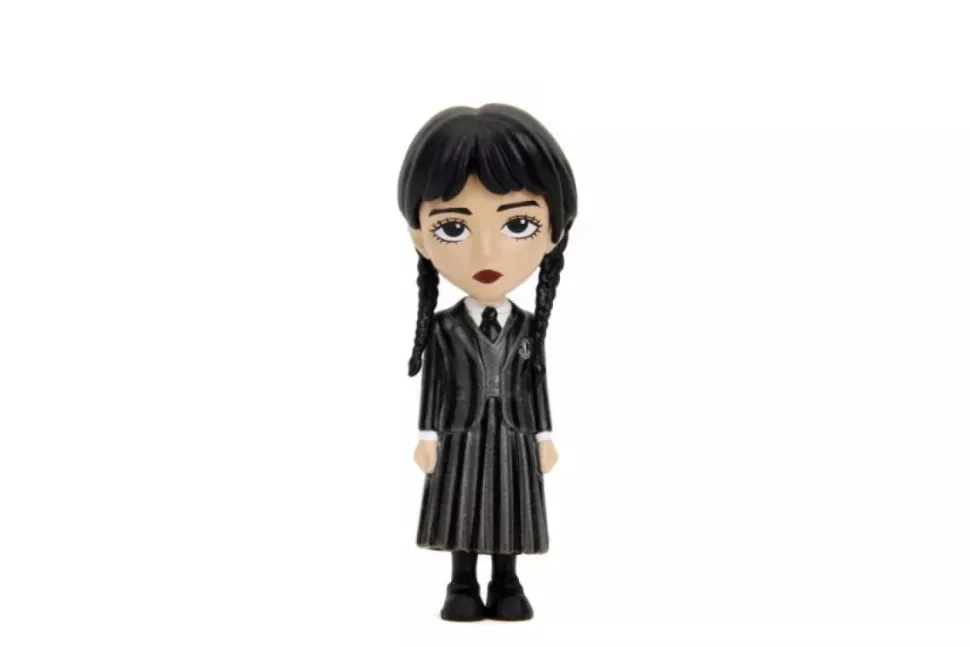 Wednesday (2022) - Wednesday Addams, Enid Sinclair & Thing Metalfigs 2" Die-Cast Figure 4-Pack