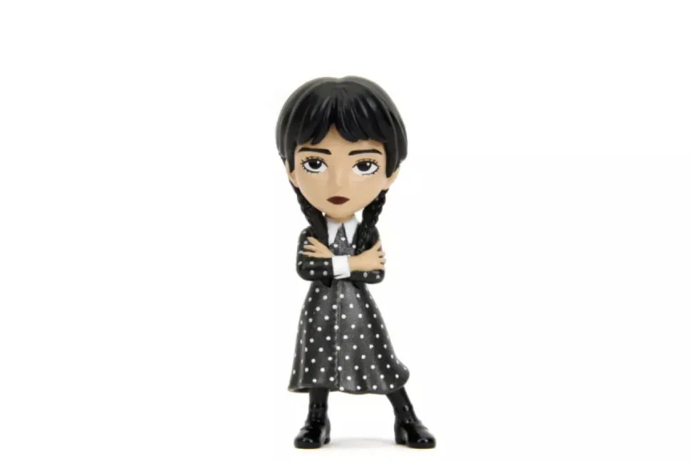 Wednesday (2022) - Wednesday Addams, Enid Sinclair & Thing Metalfigs 2" Die-Cast Figure 4-Pack