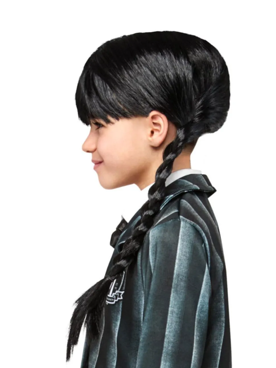 Wednesday (2022) - Wednesday Addams Child Wig (One Size Fits Most)