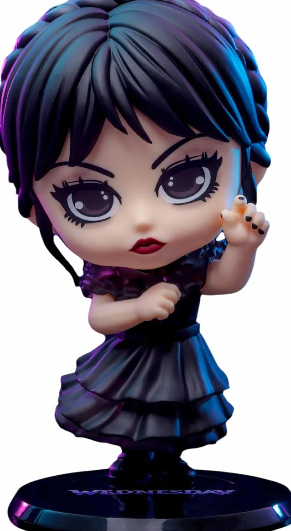 Wednesday (2022) - Wednesday Addams Rave'N Dance (Dancing Pose) Cosbaby (S) Hot Toys Figure