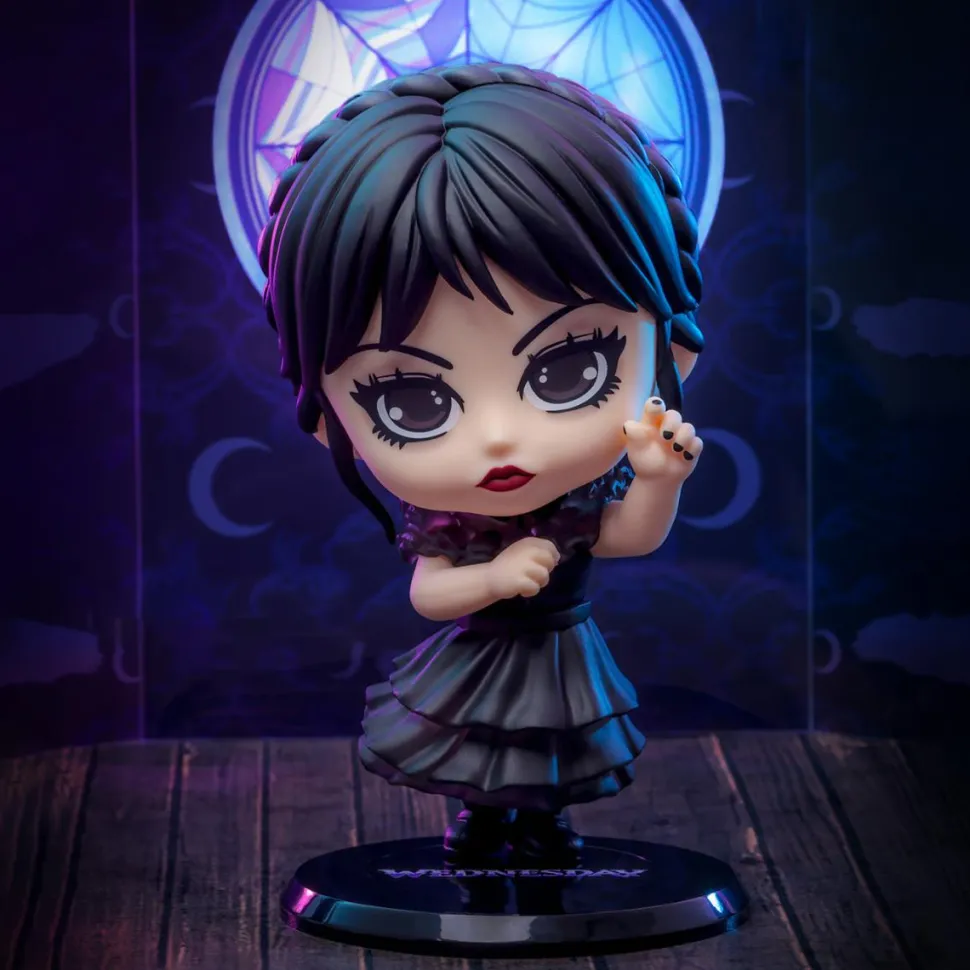 Wednesday (2022) - Wednesday Addams Rave'N Dance (Dancing Pose) Cosbaby (S) Hot Toys Figure