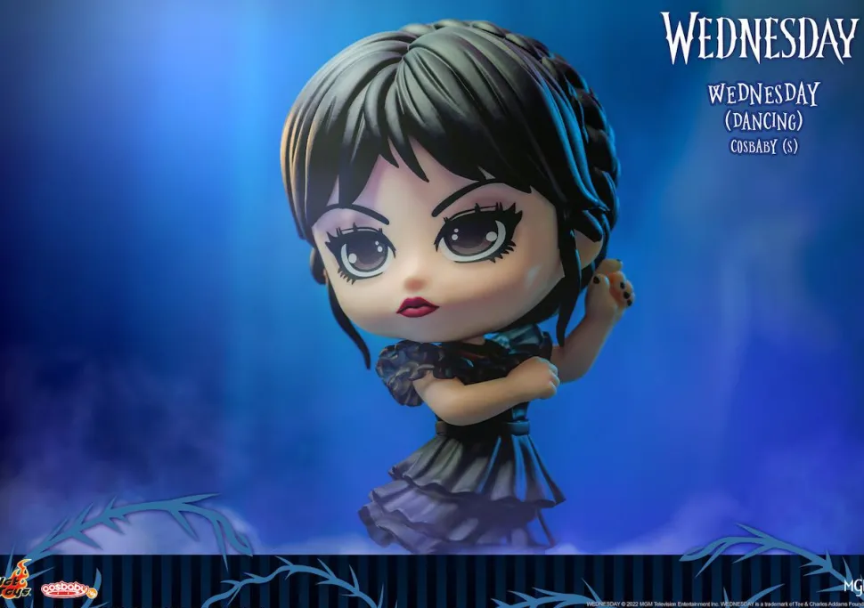 Wednesday (2022) - Wednesday Addams Rave'N Dance (Dancing Pose) Cosbaby (S) Hot Toys Figure