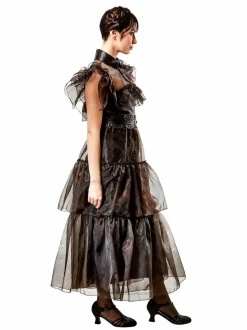 Wednesday (2022) - Wednesday Rave'N Dance Dress Deluxe Women's Adult Costume
