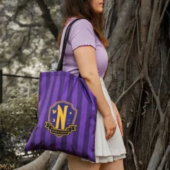 Wednesday (2022) - Wednesday with Cello 16" Tote Bag