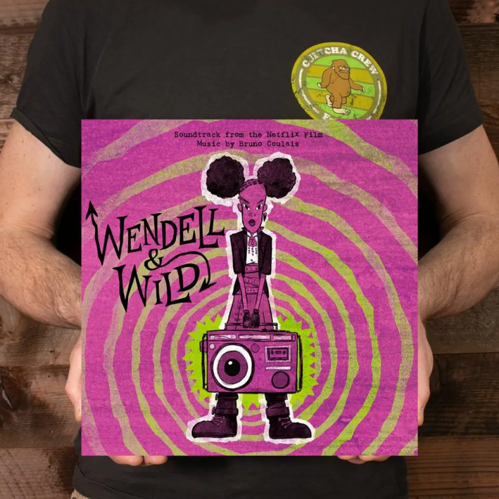 Wendell & Wild (2022) - Original Soundtrack LP Vinyl Record ("Demon" Swirl Coloured Vinyl)