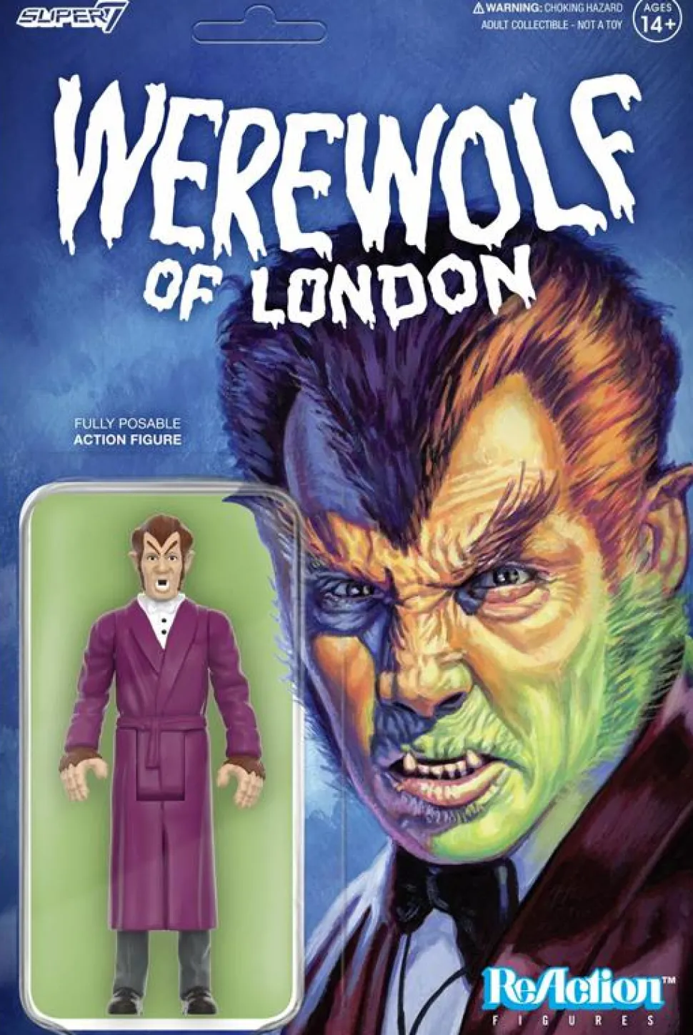 Werewolf of London (1935) - Dr. Wilfred Glendon ReAction 3.75" Action Figure