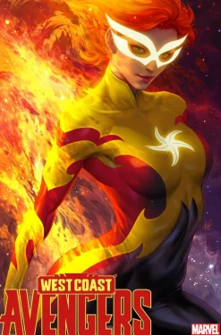 West Coast Avengers - Issue #1 Single Issue Paperback Comic Book (Stanley Artgerm Lau Variant Cover)