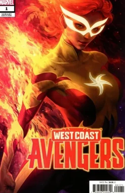 West Coast Avengers - Issue #1 Single Issue Paperback Comic Book (Stanley Artgerm Lau Variant Cover)