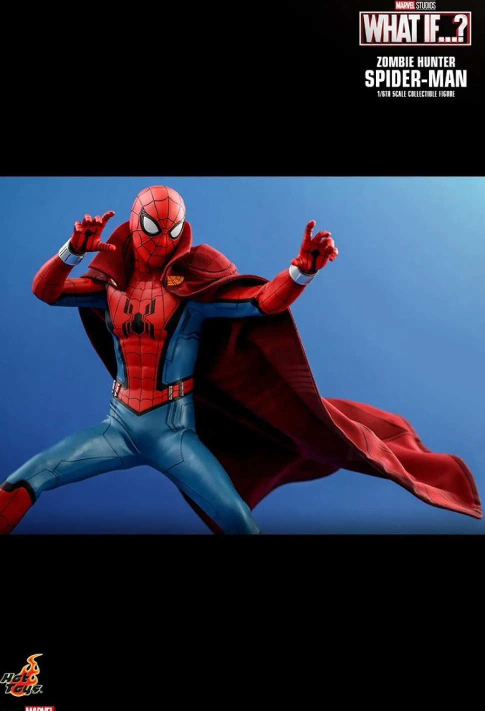 What If…? - Captain Carter, Infinity Ultron, Zombie Hunter Spider-Man, Steve Rogers & The Hydra Stomper 1/6th Scale Hot Toys Action Figure Bundle (Set of 4)
