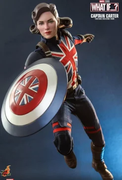 What If…? - Captain Carter, Infinity Ultron, Zombie Hunter Spider-Man, Steve Rogers & The Hydra Stomper 1/6th Scale Hot Toys Action Figure Bundle (Set of 4)