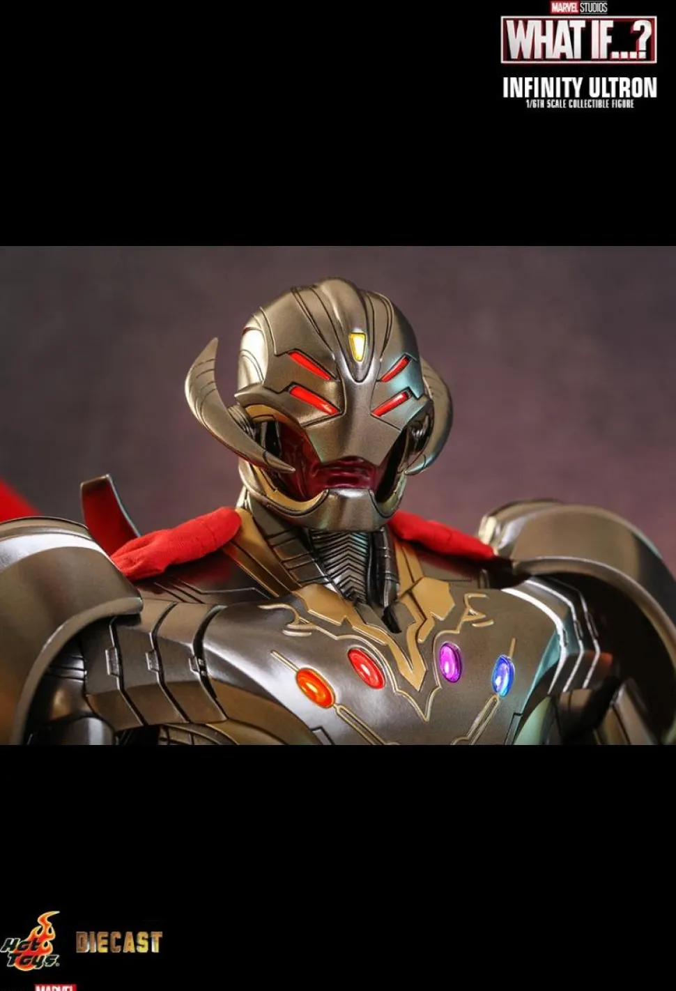What If…? - Captain Carter, Infinity Ultron, Zombie Hunter Spider-Man, Steve Rogers & The Hydra Stomper 1/6th Scale Hot Toys Action Figure Bundle (Set of 4)