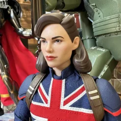 What If…? - Captain Carter, Infinity Ultron, Zombie Hunter Spider-Man, Steve Rogers & The Hydra Stomper 1/6th Scale Hot Toys Action Figure Bundle (Set of 4)