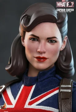 What If…? - Captain Carter, Infinity Ultron, Zombie Hunter Spider-Man, Steve Rogers & The Hydra Stomper 1/6th Scale Hot Toys Action Figure Bundle (Set of 4)