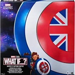 What If...? - Captain Carter Shield Marvel Legends 1:1 Scale Life-Size Prop Replica
