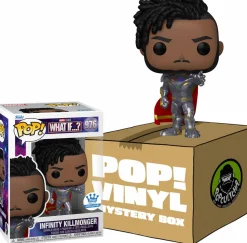 What If…? - Infinity Killmonger Reaching Mystery Box (Includes Killmonger & 3 Mystery Exclusive Pop! Vinyl Figures) (Funko / Popcultcha Exclusive)