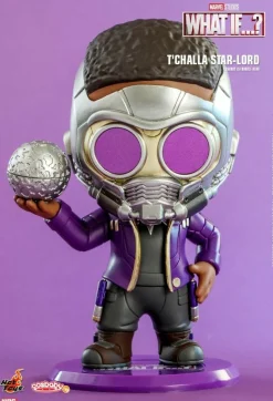 What If…? - T’Challa Star-Lord Cosbaby (S) Hot Toys Figure