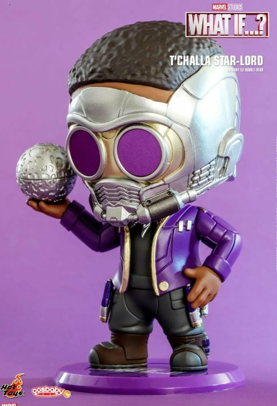 What If…? - T’Challa Star-Lord Cosbaby (S) Hot Toys Figure