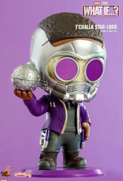 What If…? - T’Challa Star-Lord Cosbaby (S) Hot Toys Figure