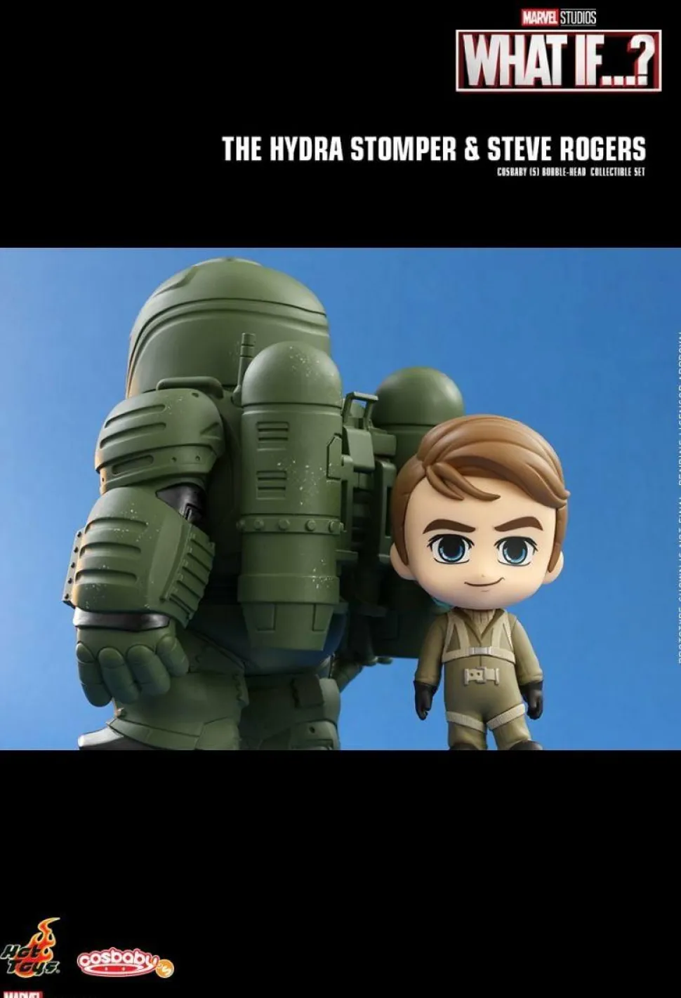 What If…? - The Hydra Stomper & Steve Rogers Cosbaby (S) Hot Toys Figure