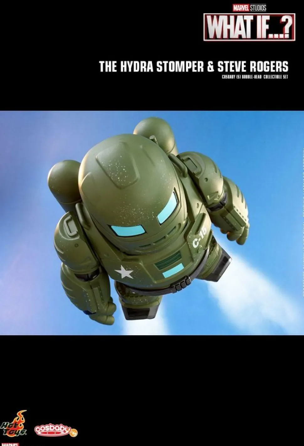 What If…? - The Hydra Stomper & Steve Rogers Cosbaby (S) Hot Toys Figure