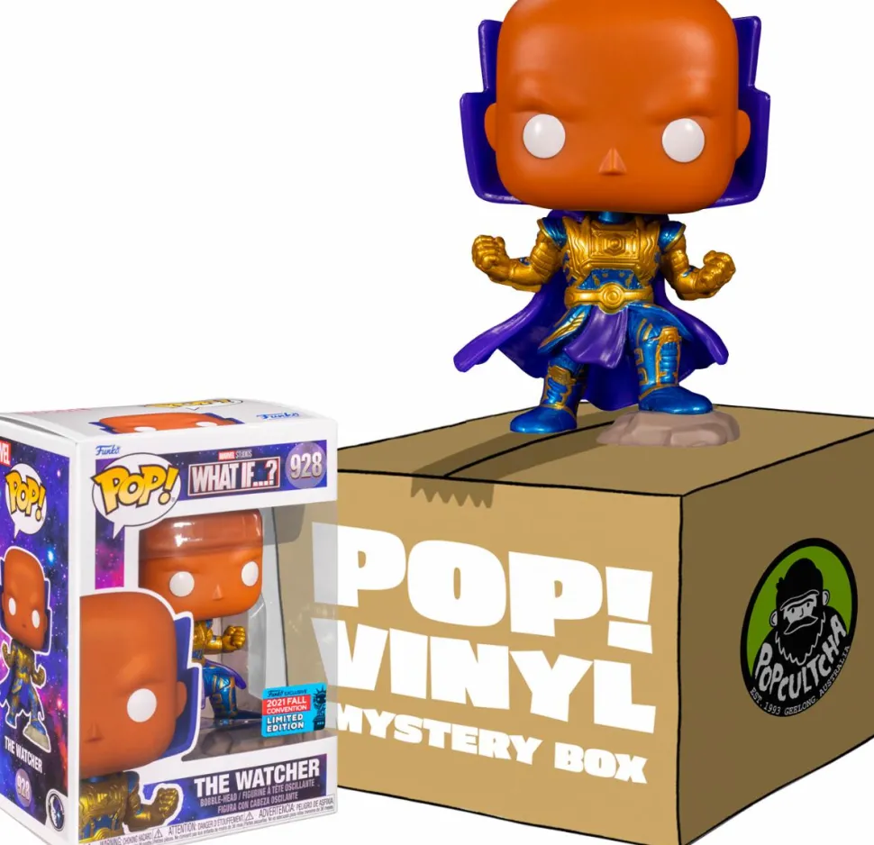What If…? - The Watcher Mystery Box (includes Watcher & 3 Mystery Exclusive Pop! Vinyl Figures) (Funko / Popcultcha Exclusive)