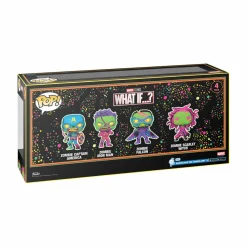 What If...? - Zombie Blacklight Pop! Vinyl Figure 4-Pack