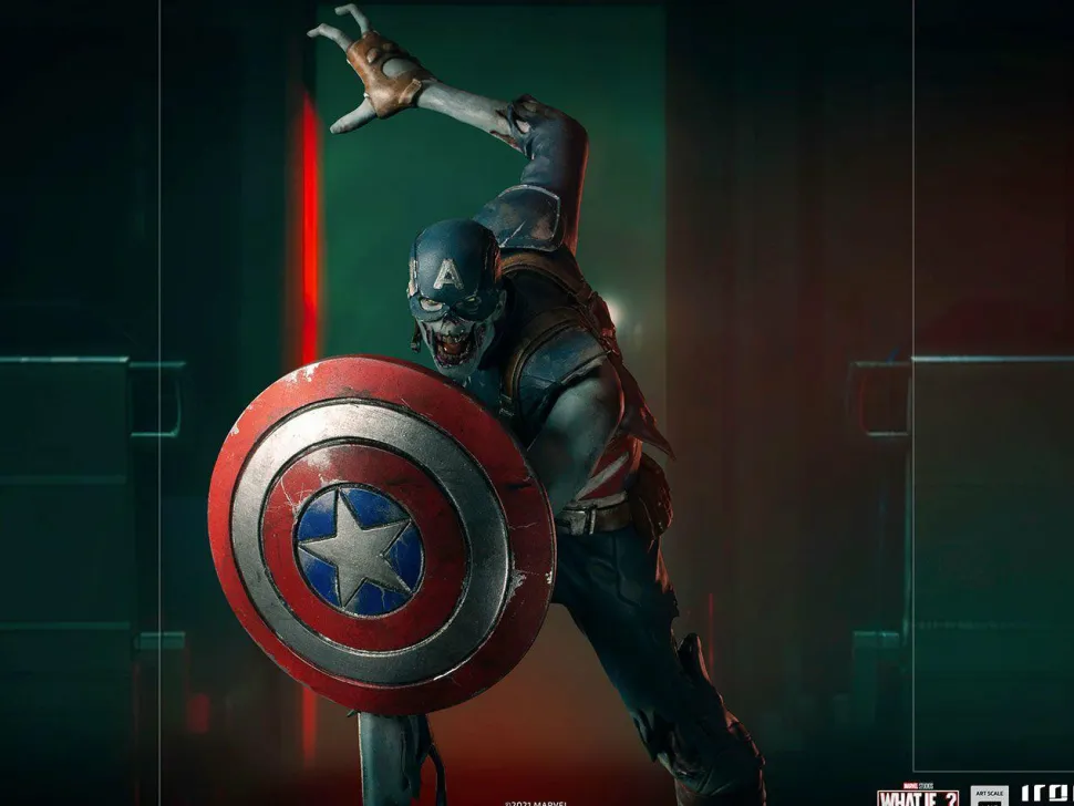 What If…? - Zombie Captain America 1/10th Scale Statue