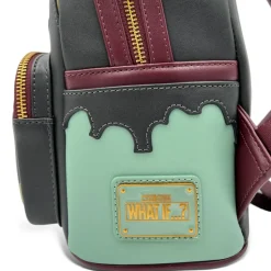 What If…? - Zombie Captain America Cosplay Glow in the Dark 10” Faux Leather Mini Backpack