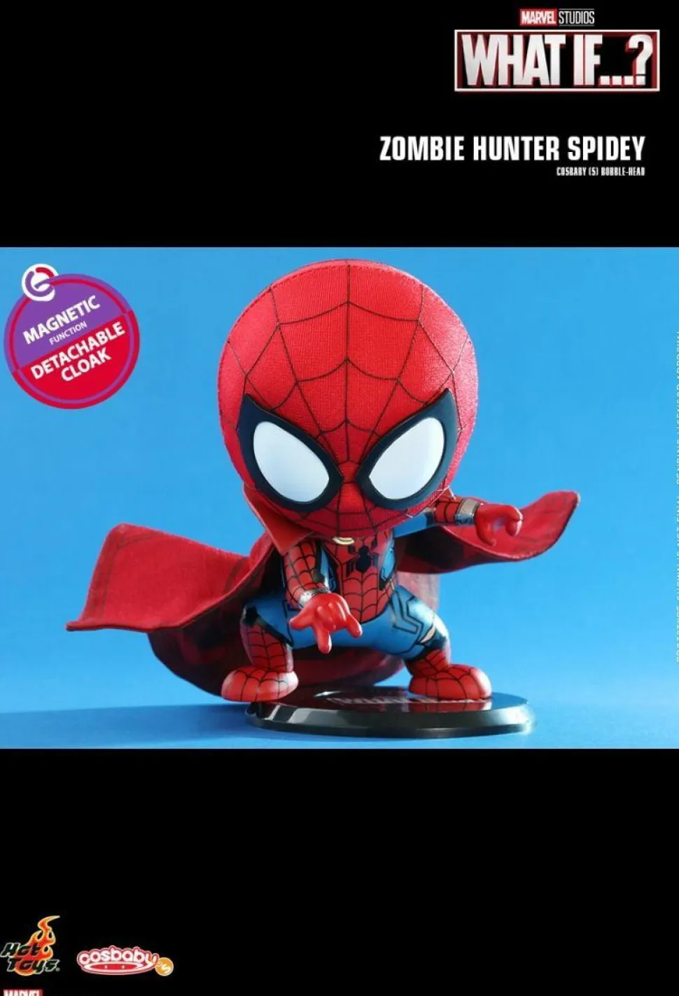 What If…? - Zombie Hunter Spidey Cosbaby (S) Hot Toys Figure
