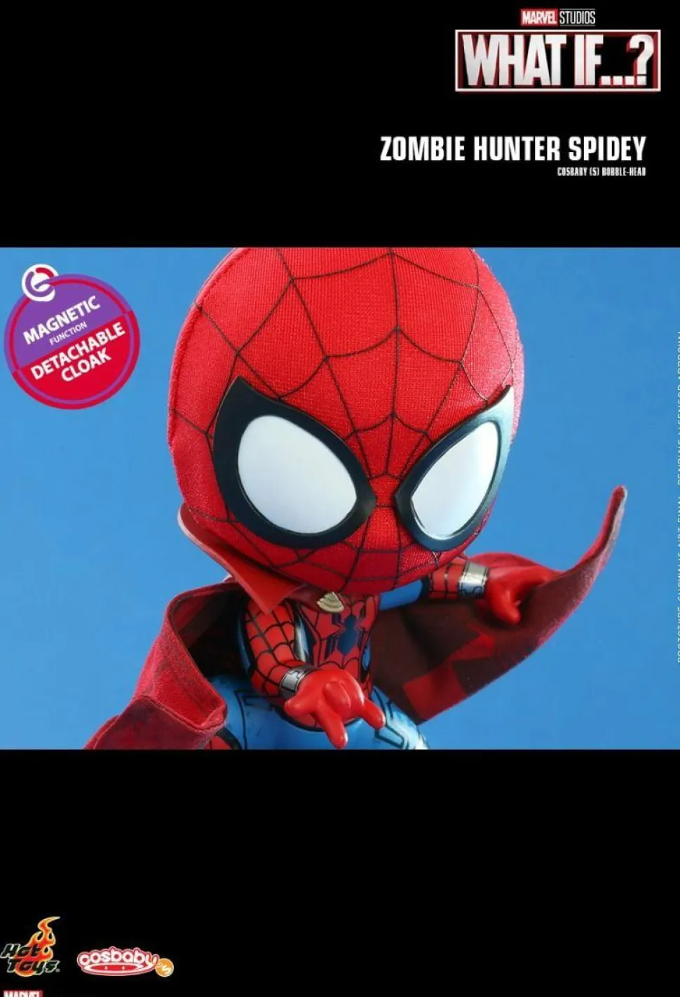 What If…? - Zombie Hunter Spidey Cosbaby (S) Hot Toys Figure