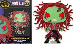 What If…? - Zombie Scarlet Witch Glow in the Dark 4” Pop! Enamel Pin