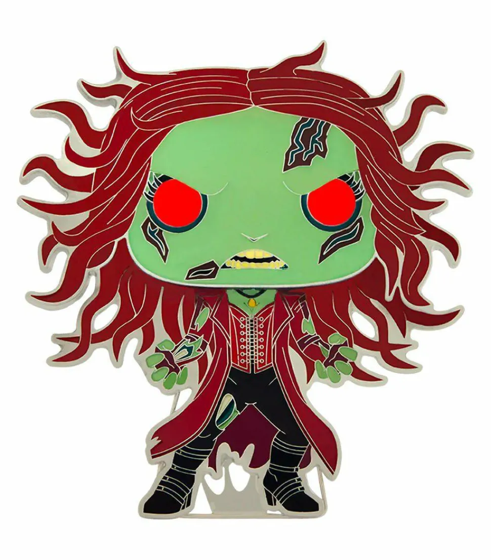 What If…? - Zombie Scarlet Witch Glow in the Dark 4” Pop! Enamel Pin