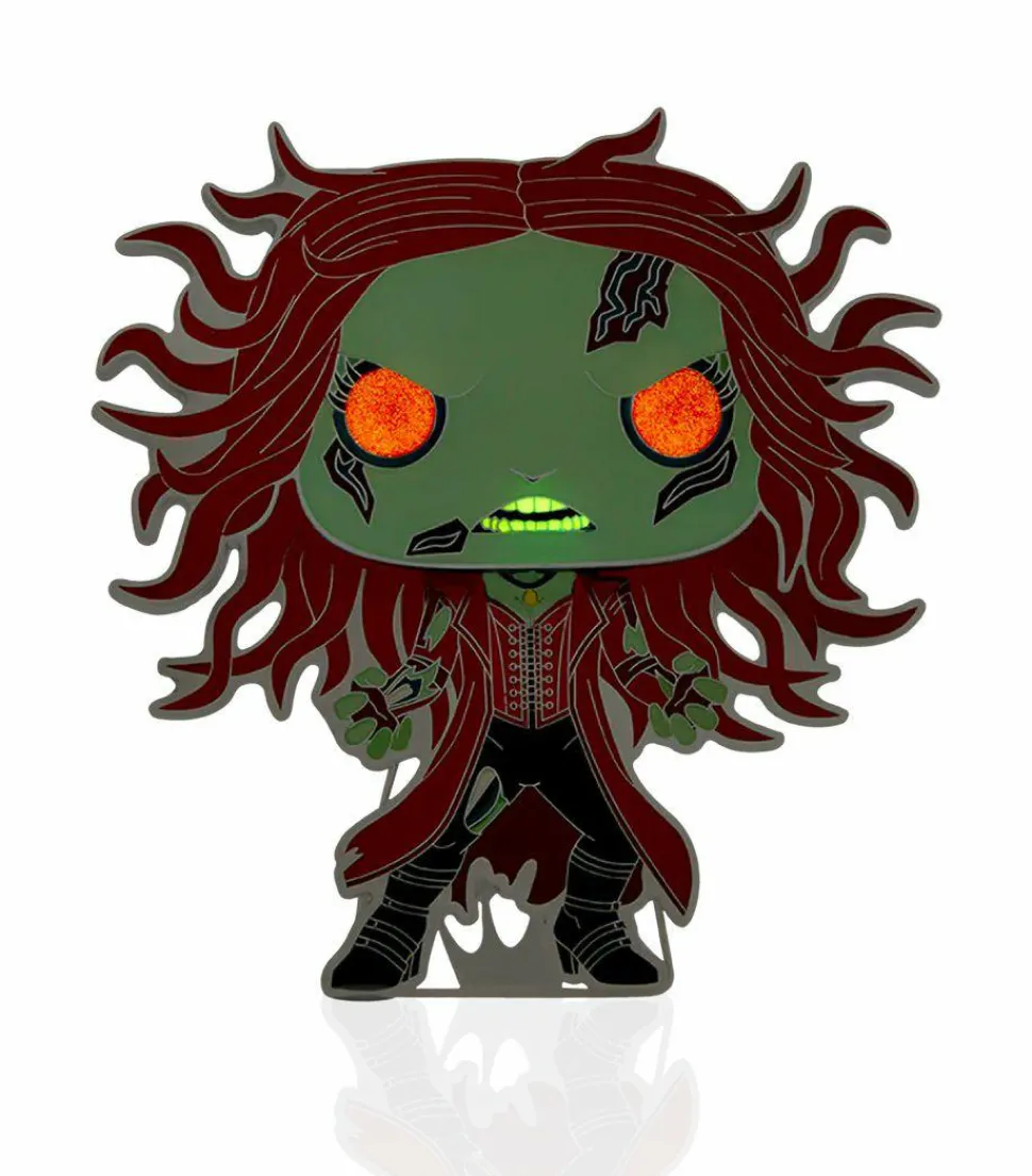 What If…? - Zombie Scarlet Witch Glow in the Dark 4” Pop! Enamel Pin
