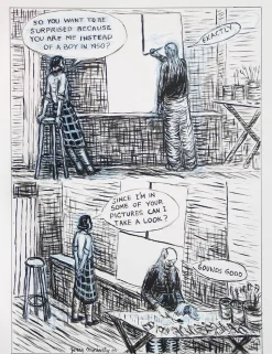 Whatsa Paintoonist? by Jerry Moriarty Hardcover Book