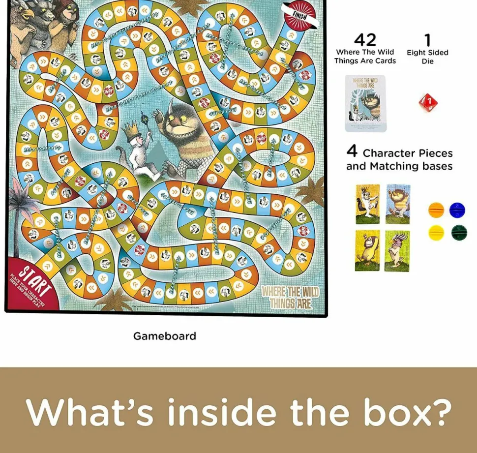 Where The Wild Things Are - Journey Board Game
