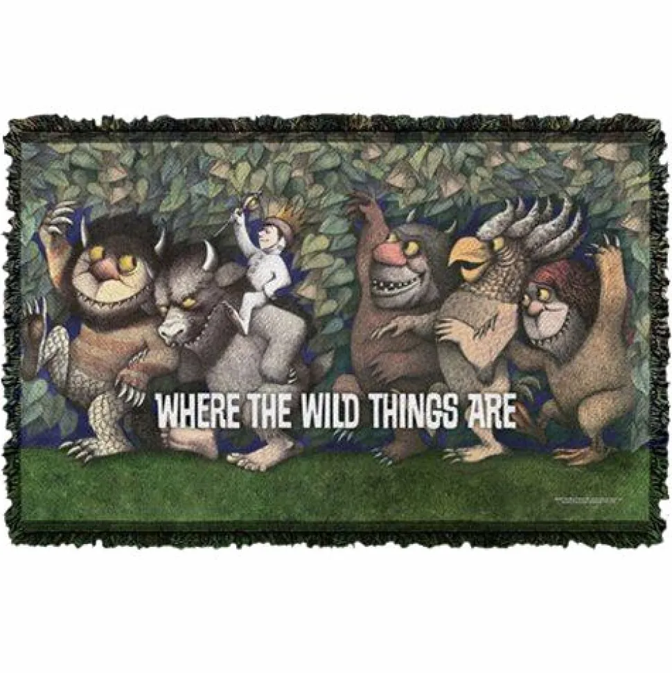 Where the Wild Things Are - Wild Rumpus Dance Tapestry Blanket / Picnic Rug