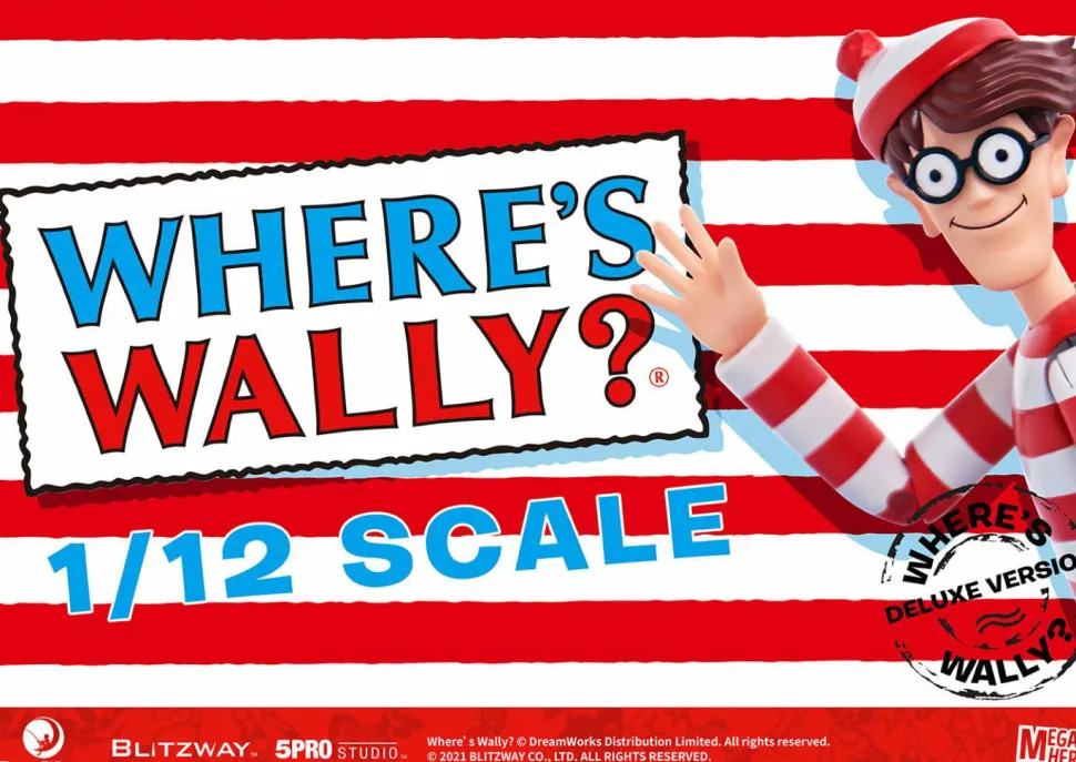 Where’s Wally? - Wally Deluxe 1/12th Scale Action Figure