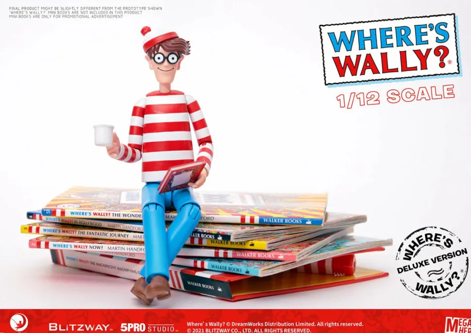 Where’s Wally? - Wally Deluxe 1/12th Scale Action Figure