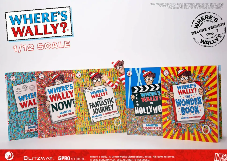 Where’s Wally? - Wally Deluxe 1/12th Scale Action Figure