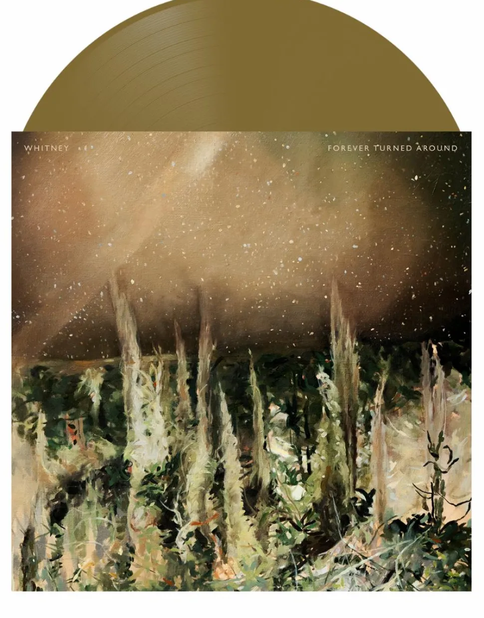 Whitney - Forever Turned Around LP Vinyl Record (Limited Edition “Forest Bark” Vinyl)