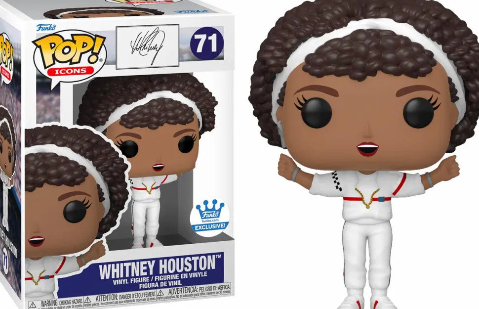 Whitney Houston - Whitney Houston in Super Bowl Outfit Mystery Box (Includes Whitney & 3 Mystery Exclusive Pop! Vinyl Figures) (Funko / Popcultcha Exclusive)